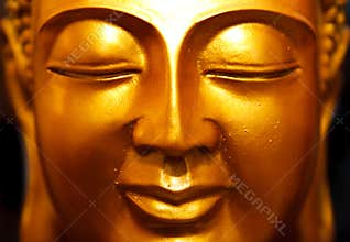 Buddha gold statue
