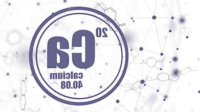 Calcium chemical element.