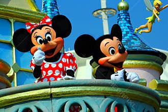 Mickey and minnie mouse
