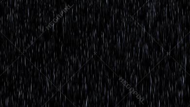 Rain Starts and Ends on a Black Background, Just Add the Rain Over Your Composition by Add or Screen Mode. Seamless