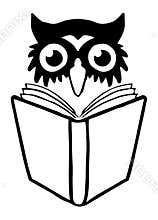 Owl book logo