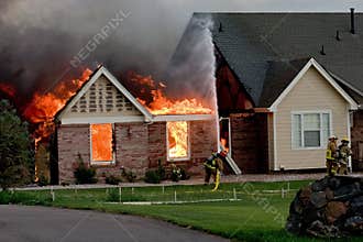 House fire 4