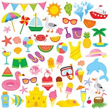 Summer Clipart for kids