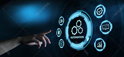 Automation Software Technology Process System Business concept