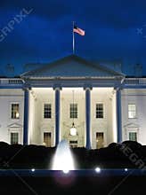 White House and Fountain