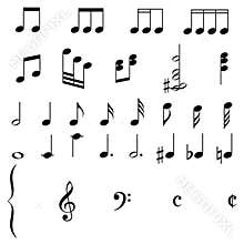 Music Notes EPS