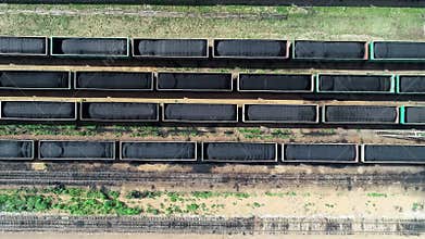 Train coal shipping export delivery russia black