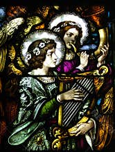 Angels from a church