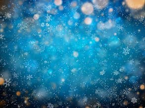 Abstract Christmass winter background. New year colorful celebration template. EPS 10