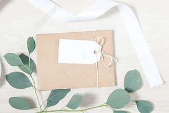 Wedding Favor Tag Mockup, Wedding Thank You Tag