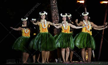Old Lahaina Luau - Hawaii dancer