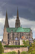 The Cathedral of Our Lady of Chartres,France