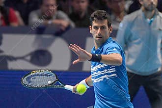 Tennis Internationals Nitto ATP Final Novak Äjokovic Vs Dominic Thiem - (Novak Äokovic