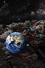 Environmental contamination concept
