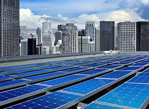 Modern solar panels