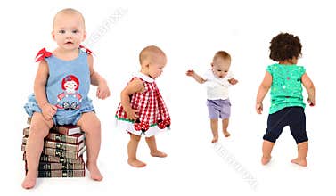 Babies with Books