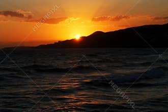 Sunset at Costa del Sol