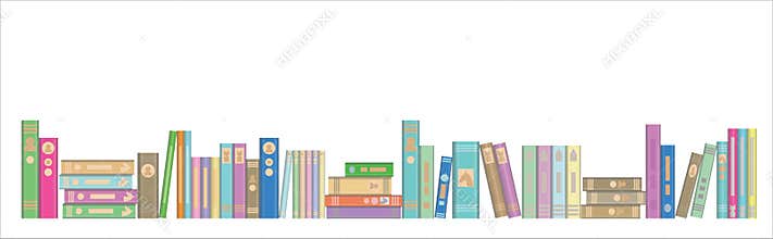 Library Books in Banner