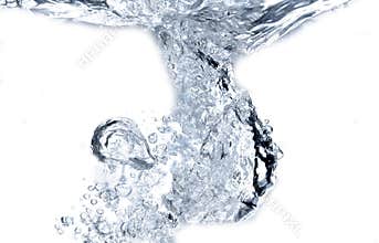 Splash water