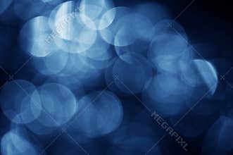 Dark blue bokeh