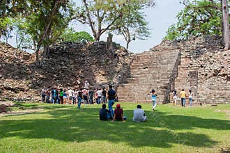 Archaeological Site: Copan, the southeast border of the Mesoamerican region