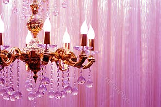 Crystal chandelier