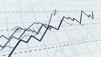 Growth up stock markets simple chart