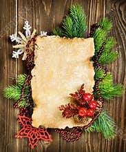 Christmas Blank Card