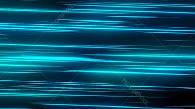 Blue light with glowing look like stardust or Meteor