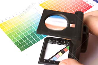 Graphic designer or printer