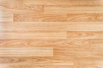 Light oak wooden flooring texture background, Top view of smooth brown laminate seamless wood floor