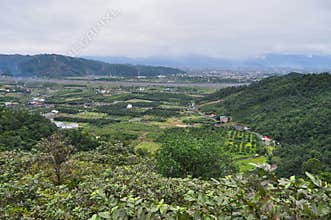 Scenic farming area at Yilan