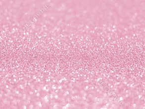 Abstract bokeh pink glitter sparkle background