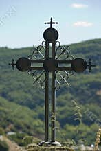 Orthodox church cross