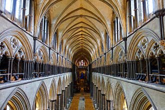 Salisbury Cathedral Interior, Salisbury, England
