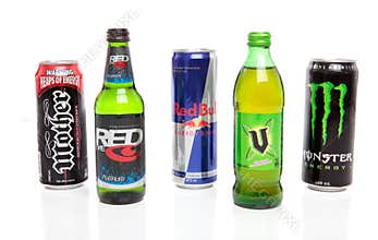 Varities of Energy Drinks