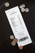 Supermarket Receipt Covid 19