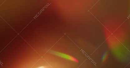 Real light leaks and rainbow lens flare overlay