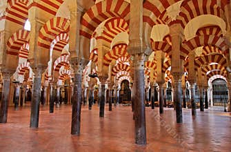 The great Mosque in Cordoba, Spain