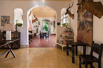 Cuba, house of Ernest Hemingway in Havana City