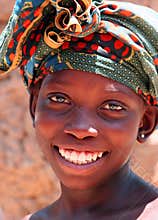 Girl in Africa