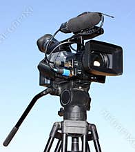 A video camera