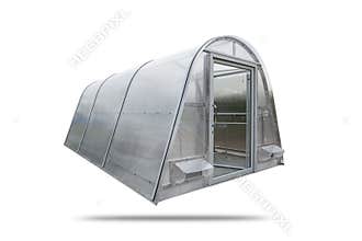 Green house  Solar Dryer isolated on white