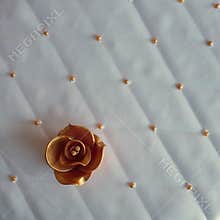 Wedding Cake Decor Golden Flower