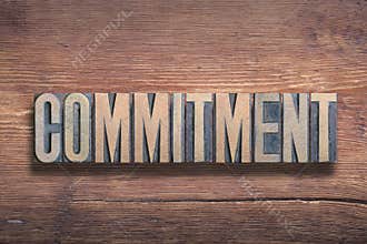 Commitment word wood