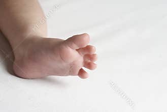 Baby (6-12 months) close up of foot