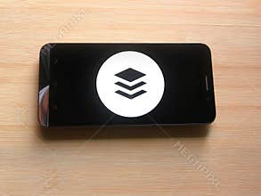 Buffer app on mobile phone