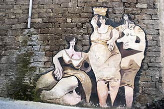 Orgosolo murales - Sardinia