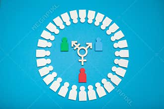 Bisexual gender concept, transgender equality