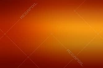 Abstract blurred orange gradient background with space for text or design